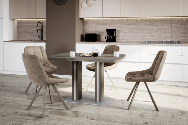 Стол DARIO 120 (DARIO 120 LATTE CER) DARIO 120